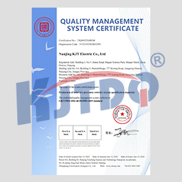 QUALITY MANAGEMENT SYSTEM CERTIFICATE